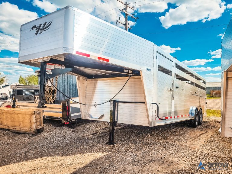 24′ x 7’5 x 6’8 Endura Livestock Trailer Gooseneck – Stock 1580