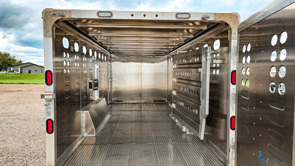 24′ x 8′ x 7′ Merritt Lariat Stock Combo Trailer – Stock 31103