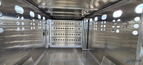 24′ x 8′ x 7′ Merritt Aluminum Livestock Trailer – Stock 31099