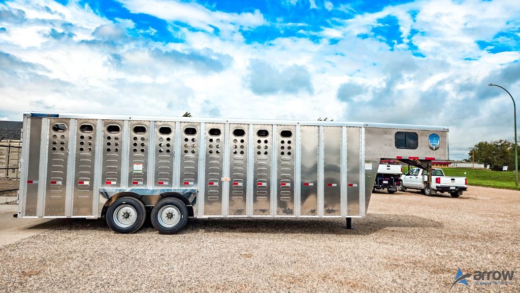 24′ x 8′ x 7′ Merritt Lariat Stock Combo Trailer – Stock 31103