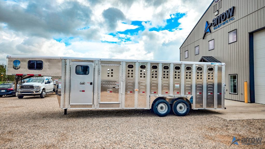24′ x 8′ x 7′ Merritt Lariat Stock Combo Trailer – Stock 31103