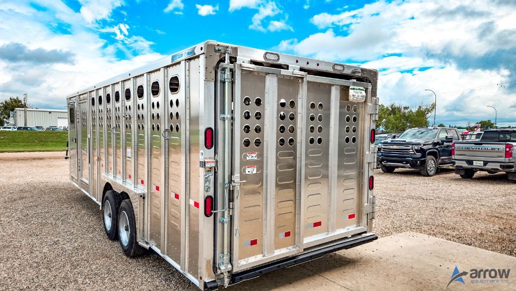 24′ x 8′ x 7′ Merritt Lariat Stock Combo Trailer – Stock 31103