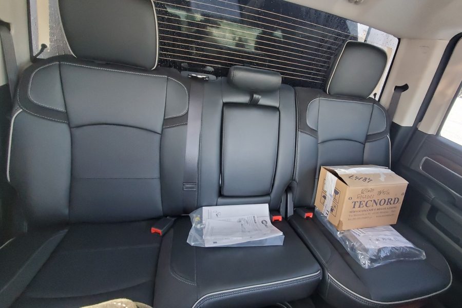 service truck cab interior