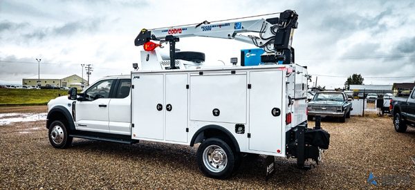 2025 Ford F550 Crew Cab XLT Value Plus Service Truck – STOCK 1306