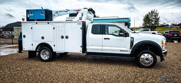 2025 Ford F550 Crew Cab XLT Value Plus Service Truck – STOCK 1306