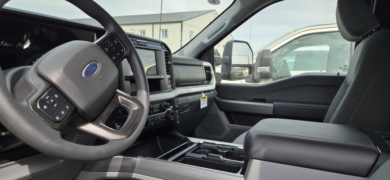 2025 Ford F550 Super Cab Black – Service Body Ready – STOCK 1314