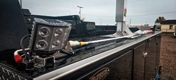 Brutus 11’6 Aluminum Service Body – Black – Workbench Bumper