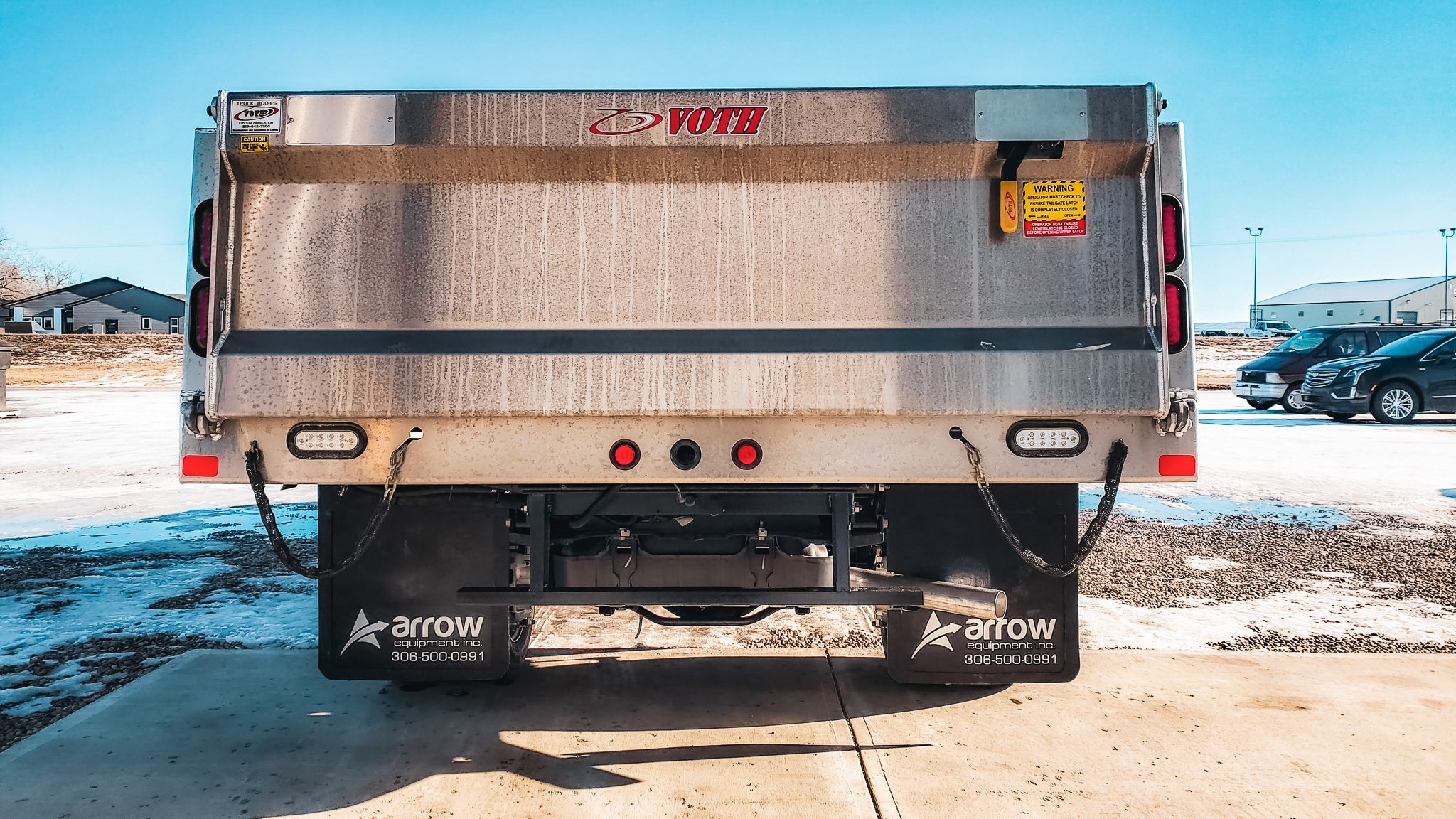 Aluminum Unibody Dump Body
