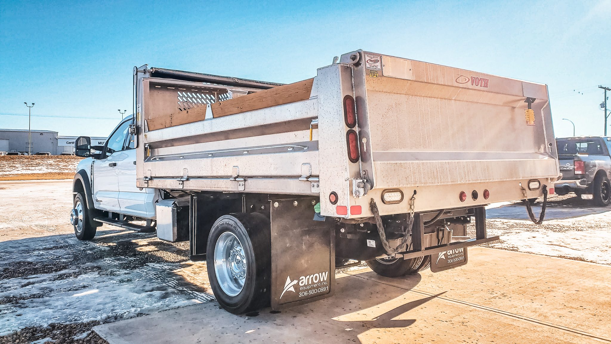 Aluminum Unibody Dump Body