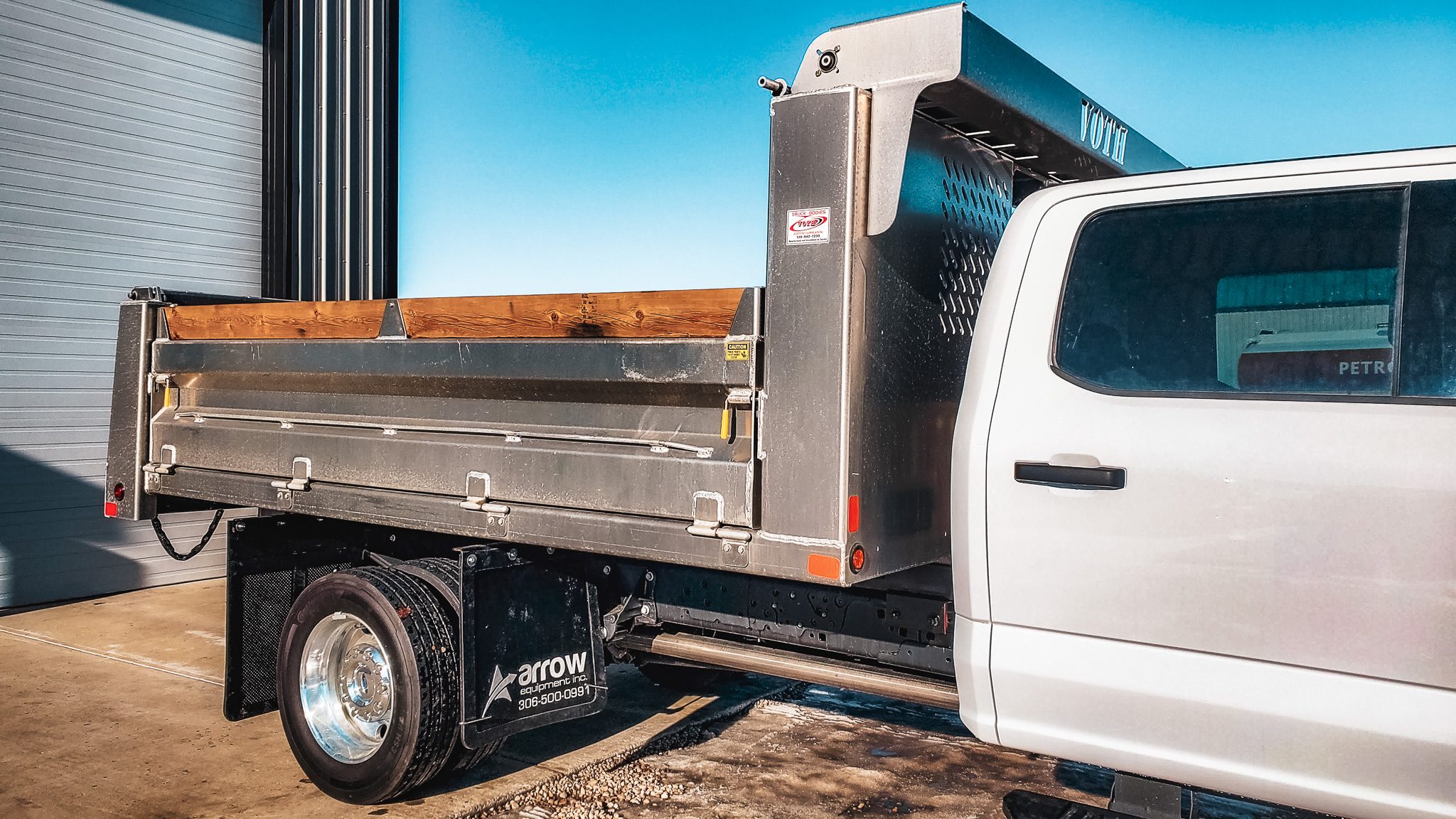 Aluminum Unibody Dump Body