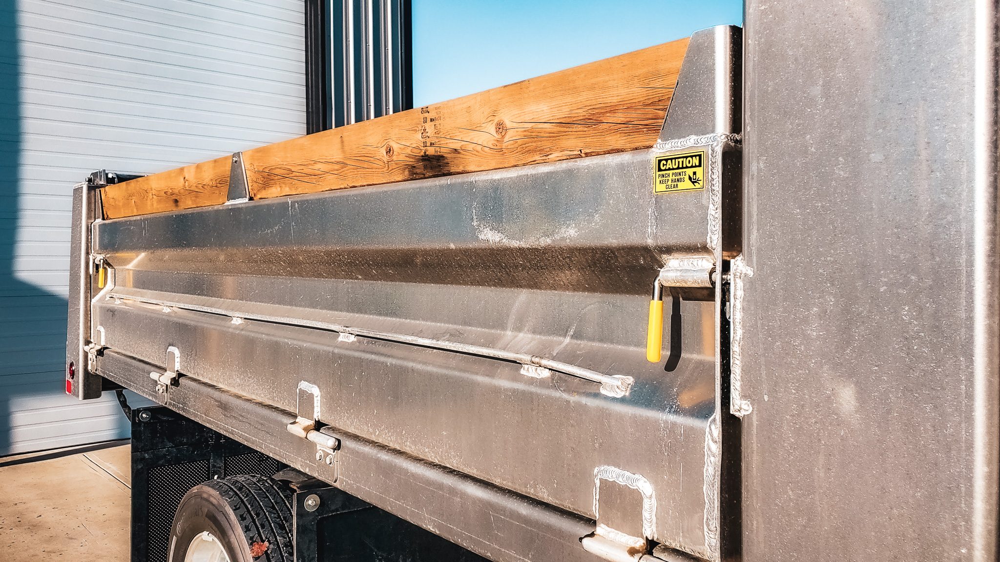 Aluminum Unibody Dump Body