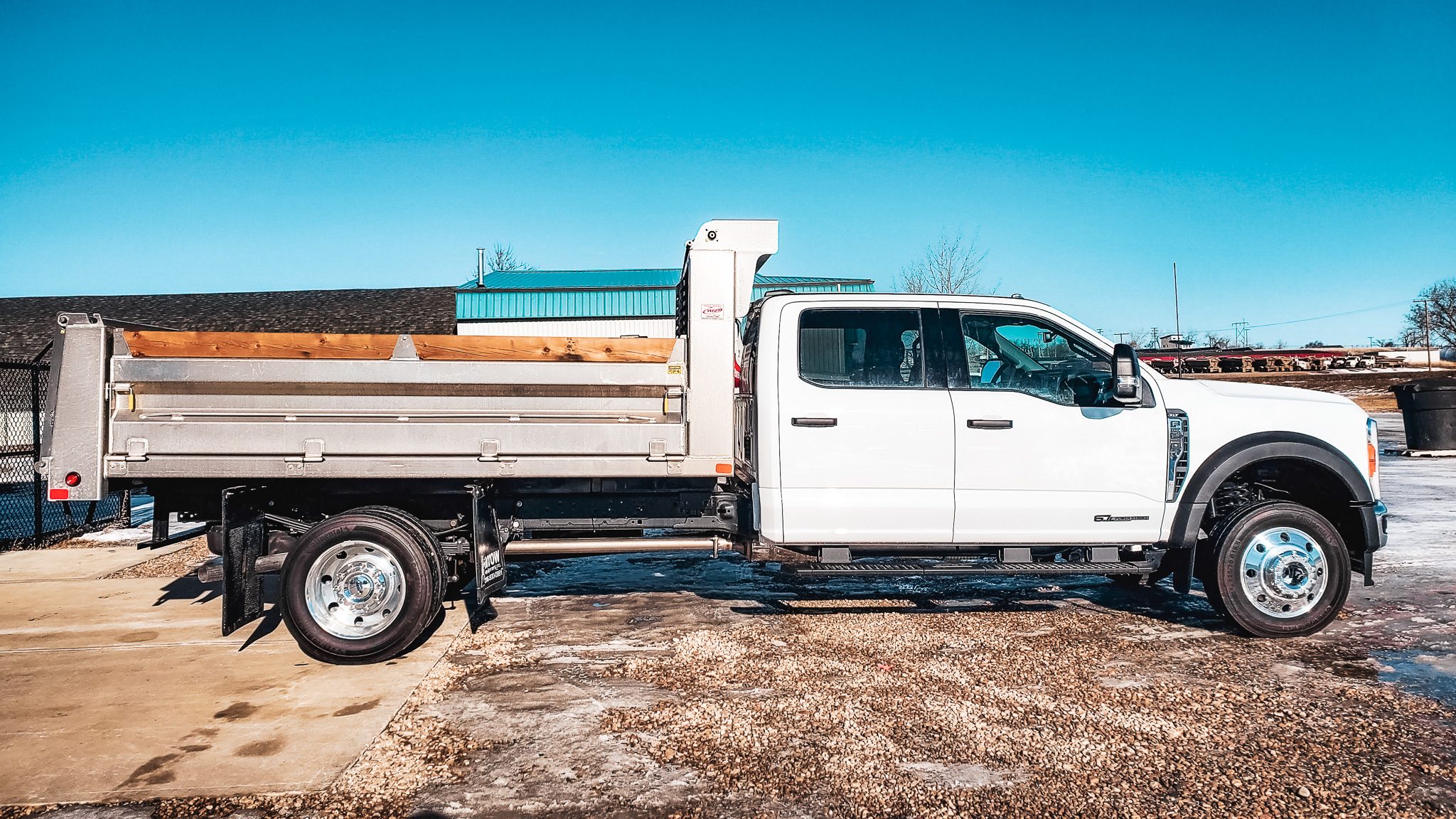 Aluminum Unibody Dump Body