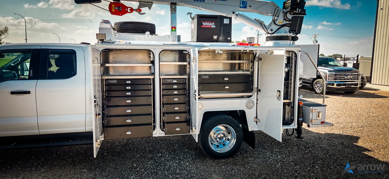 2025 Ford F550 Super Cab XLT Service Truck – STOCK 1305