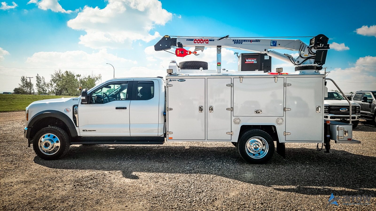 2025 Ford F550 Super Cab XLT Service Truck – STOCK 1305