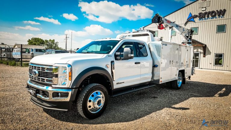 2025 Ford F550 Super Cab XLT Service Truck – STOCK 1305