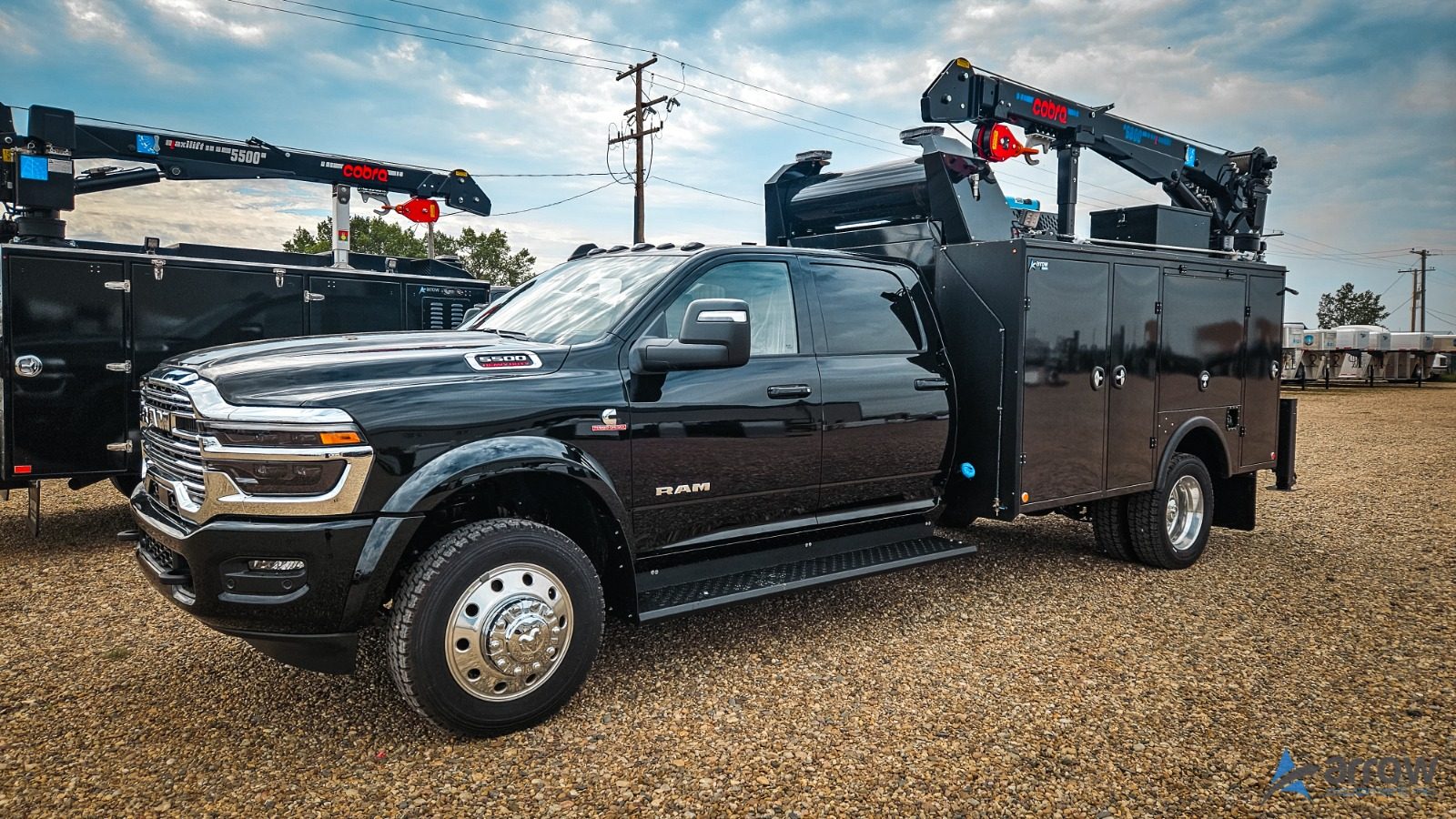 2025 Ram 5500 Crew Cab Laramie (Black) Service Truck