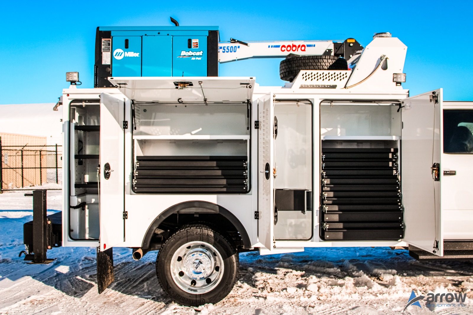 2026 Ford F550 Crew Cab XLT Service Truck – STOCK 1324