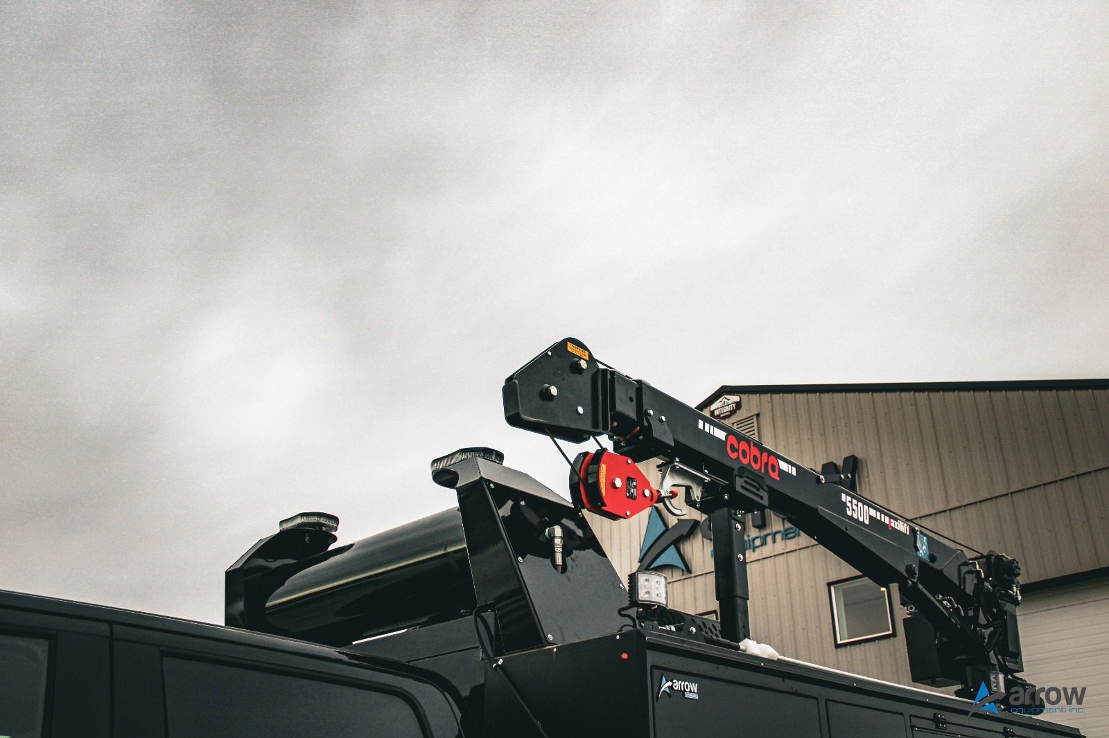 2026 Ford F550 Crew Cab XLT (Black) Service Truck – STOCK 1325