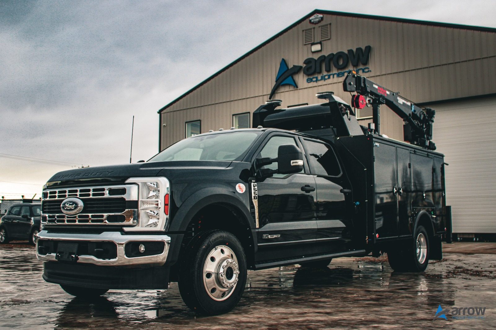 2026 Ford F550 Crew Cab XLT (Black) Service Truck