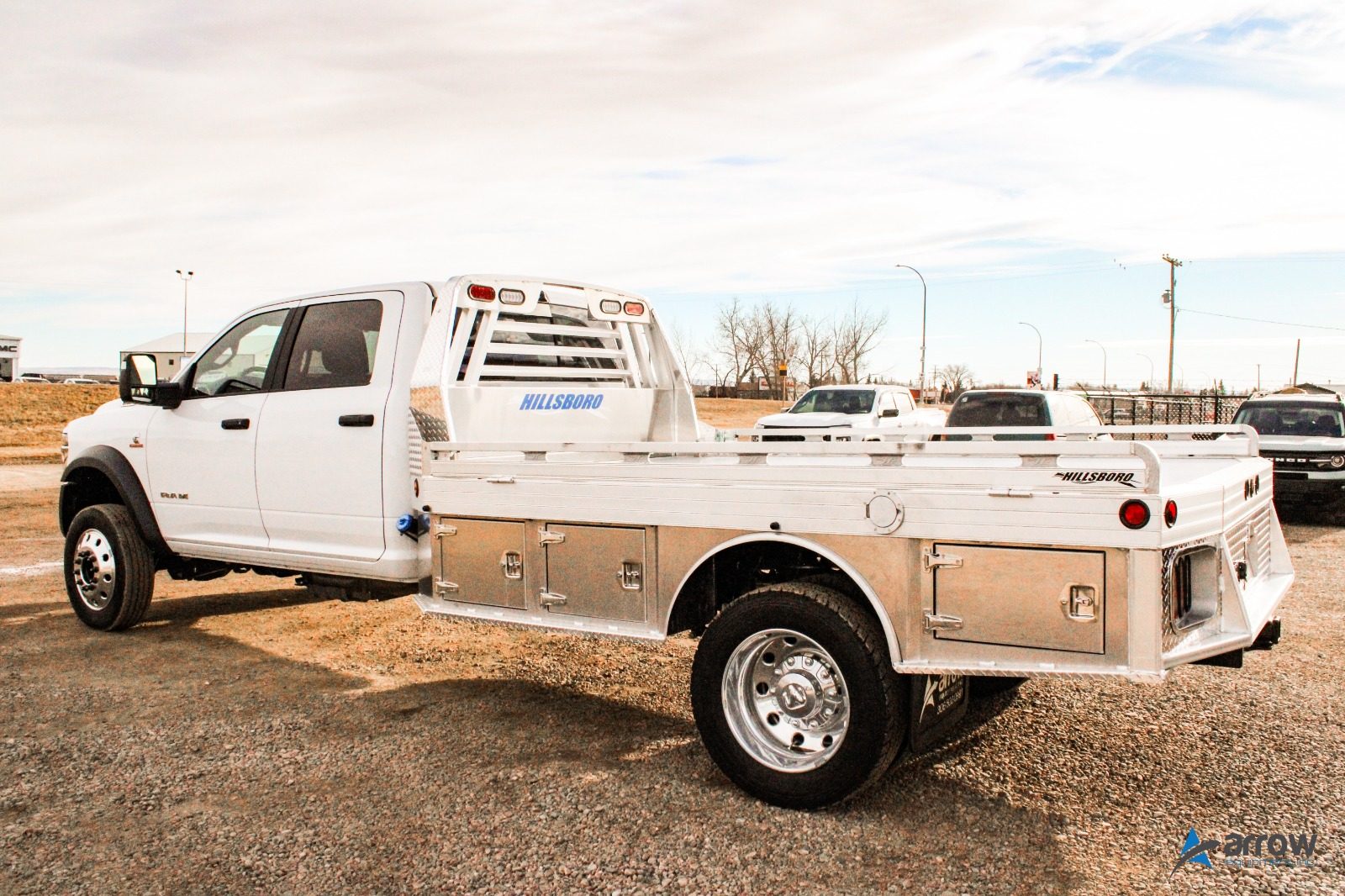 2025 Ram 5500 Crew Cab Flat Deck Truck – STOCK 1327