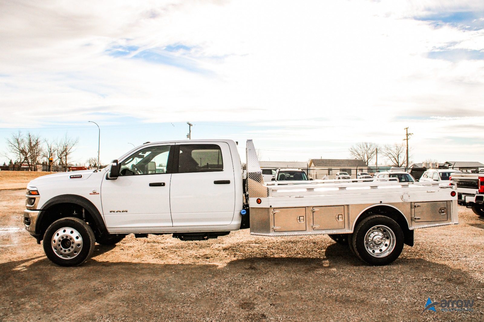2025 Ram 5500 Crew Cab Flat Deck Truck – STOCK 1327