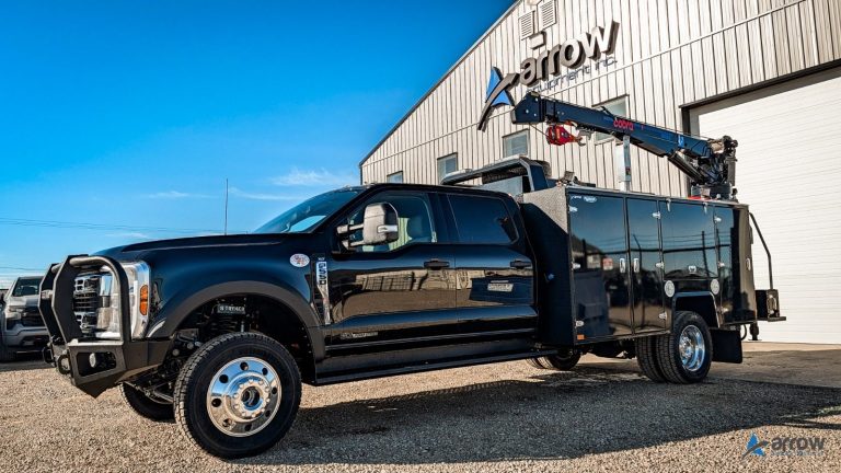 2026 F550 Crew Cab Diesel XLT Black Service Truck – STOCK 1326