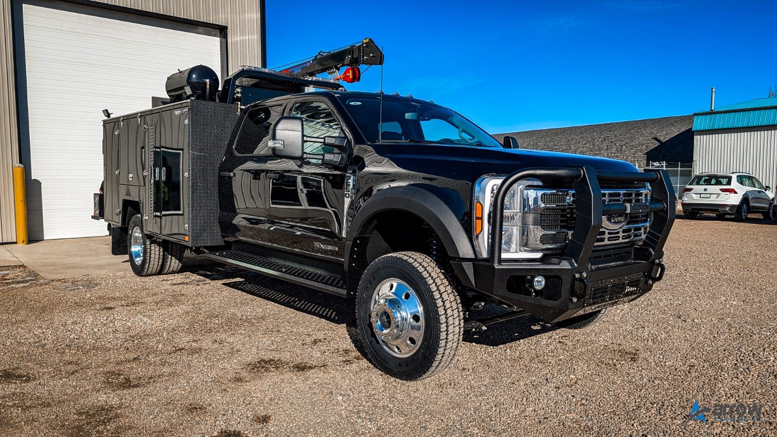 2026 F550 Crew Cab Diesel XLT Black Service Truck – STOCK 1326