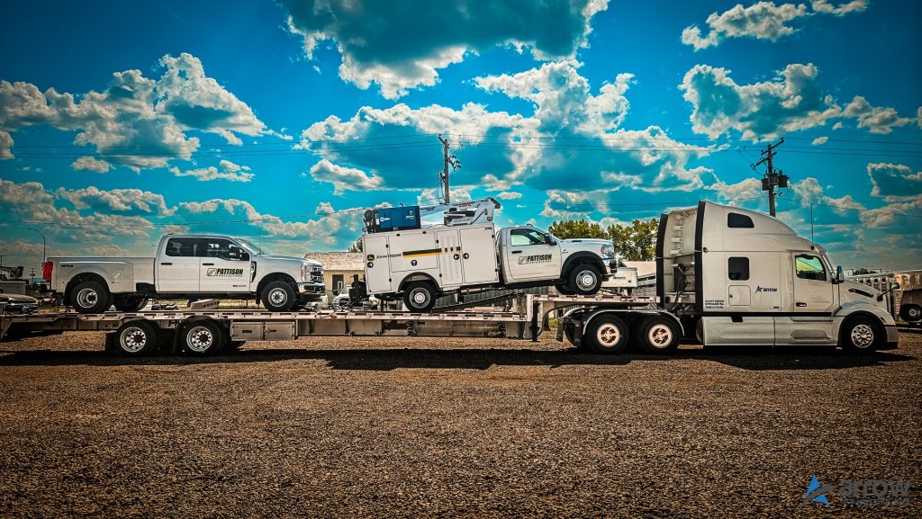 flat bed truck